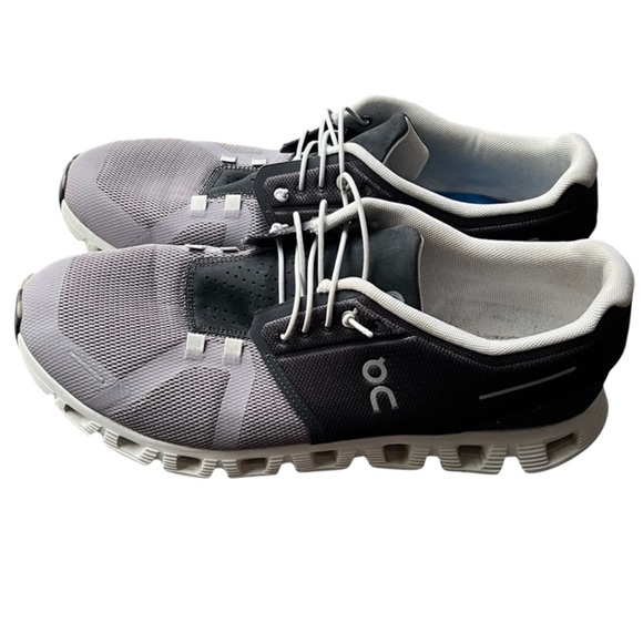 On Cloud Men’s Cloud Running Shoes Grey White Size 11 Swiss Engineering EUC - Picture 2 of 9